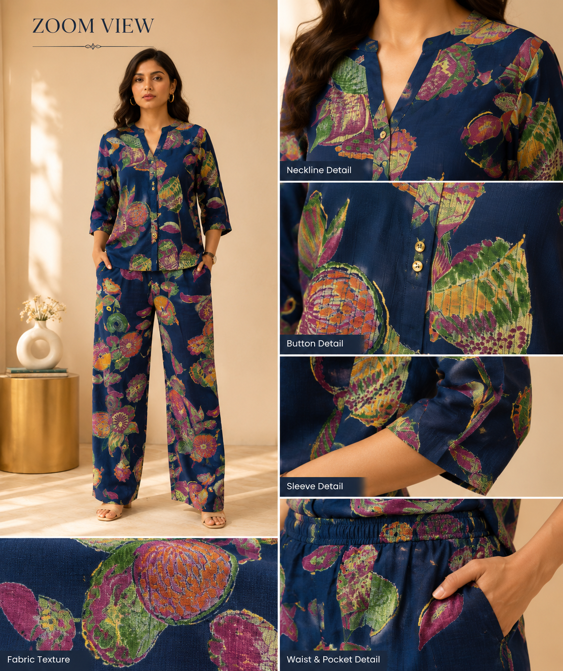 Vatican Silk Co-ord Set