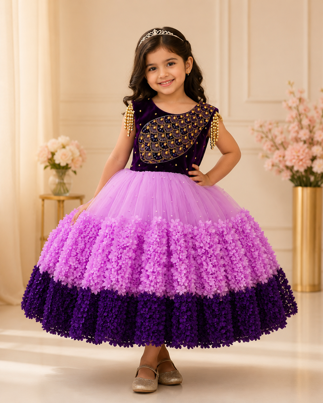 velvet Fabric & Soft Net